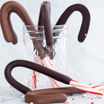 Chocolate Dipped Candy Canes - 3 pk